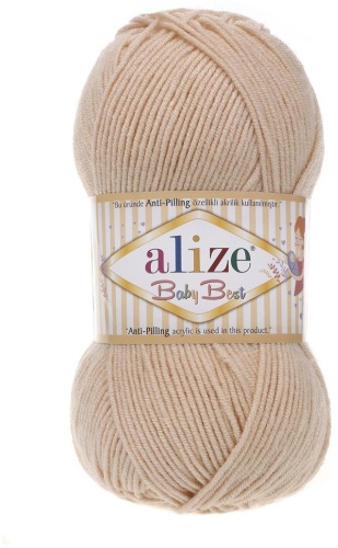 Моток Alize Baby Best382 светло-бежевый 240 м 100 г