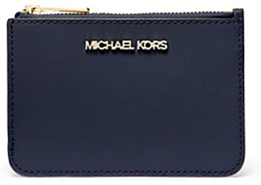 Картхолдер Michael Kors натуральная кожа синий