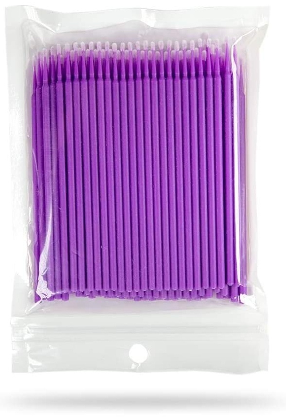 EYELASH MAKER микробраши 100 шт