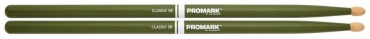 Барабанные палочки PROMARK Classic Painted Stick TX5BW-Green 5B 5B