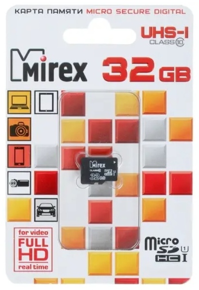 Карта памяти Mirex 1120155 32 Гб
