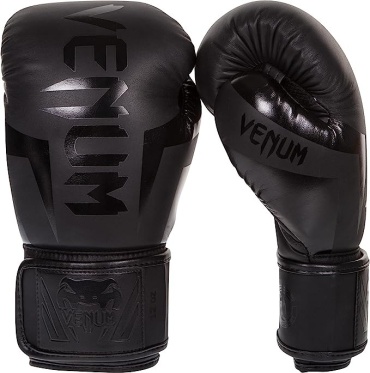 Боксерские перчатки Venum 16 oz черный