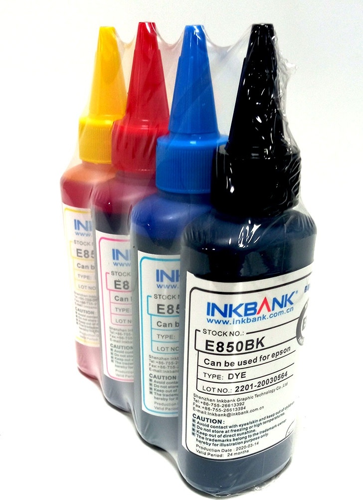 Чернила InkBank E850 100 мл, 4 шт