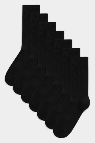 Носки Glasman 7 пар черный 40-45