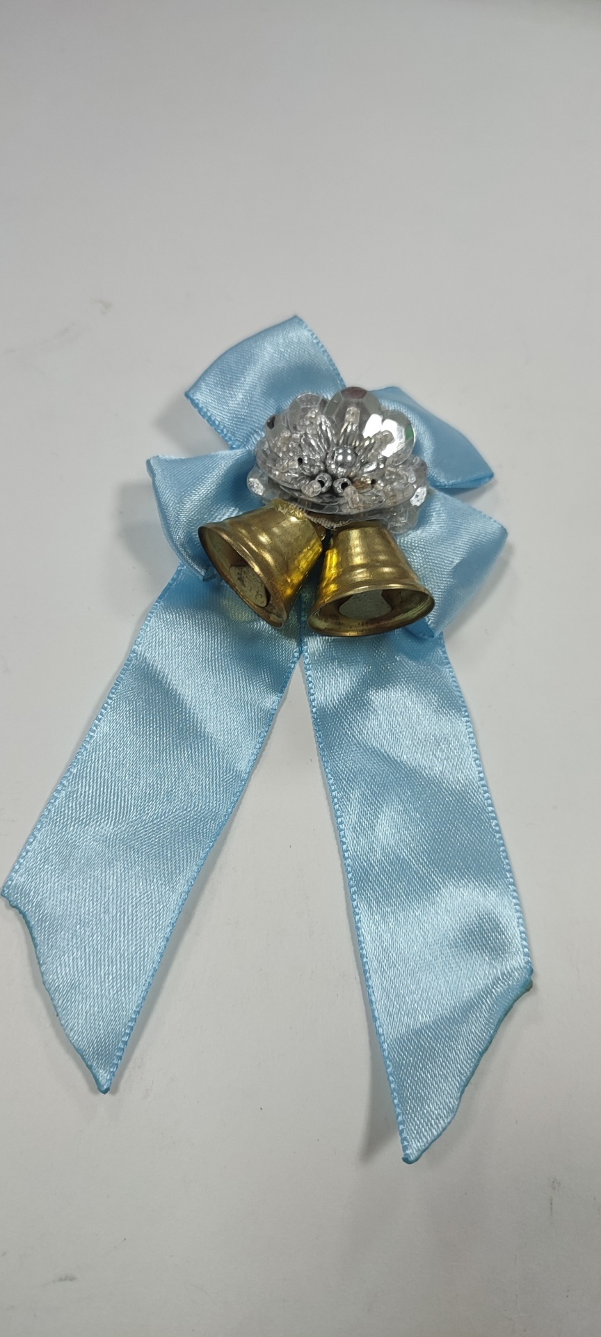 Брошь Accessories металл, искусственный шелк, без вставок