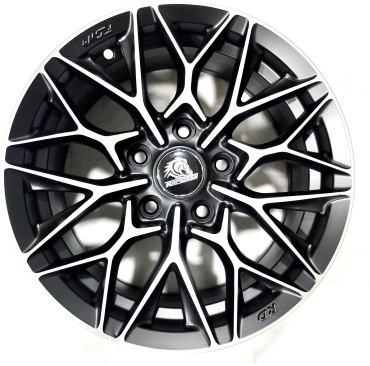 Alloy Wheels 490 6.5x15/5x114.3 D73.1 ET32 4 диска черный, серебристый
