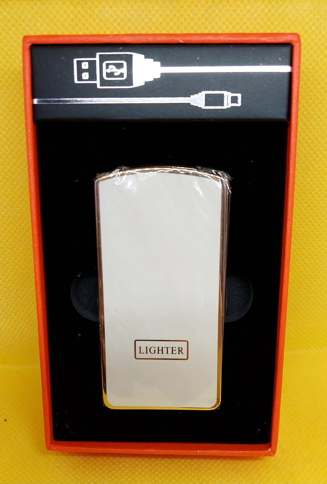 Lighter электронная зажигалка 527020, металлический сплав