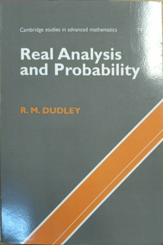 Учебник Dudley R.: Real Analysis and Probability