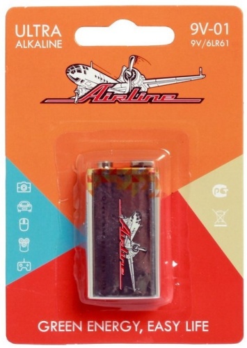 Батарейка 9V AIRLINE 1 шт