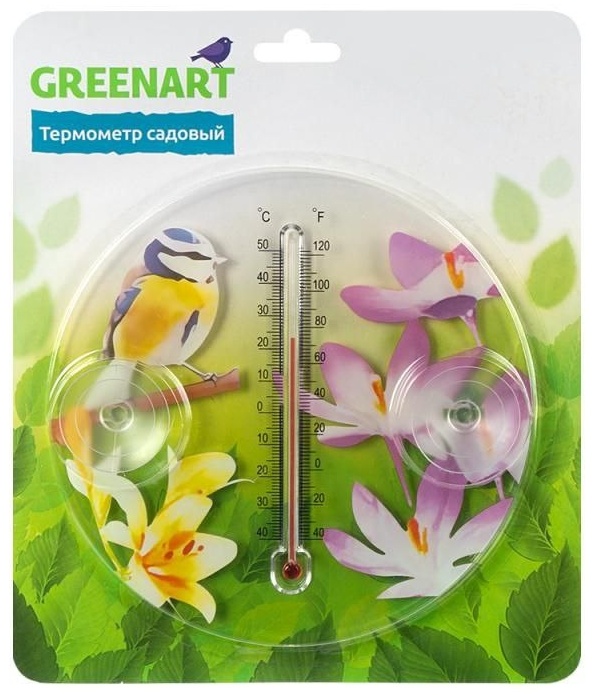 GreenArt термометр садовый 5157766, ПВХ