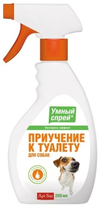 Купить Средство Умный спрей для собак спрей для приучения к лотку 200 ...
