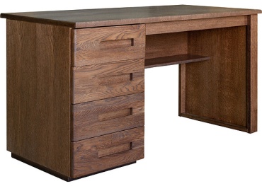 Стол письменный Пинскдрев Хедмарк, 140х65x78 см, коричневый