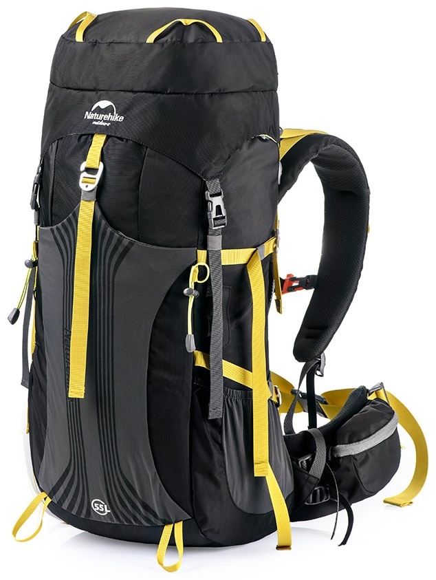 Купить Рюкзак Naturehike NH16Y020-Q треккинговый 55 л черный в Алматы ...