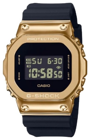 Кварцевые CASIO GM-5600G-9DR сталь