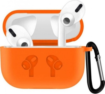 Чехол для Apple AirPods Pro оранжевый