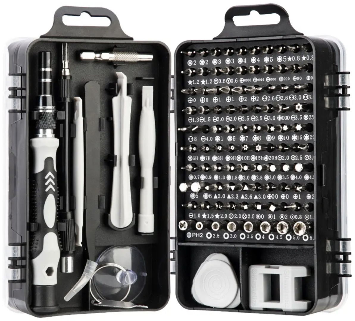 PRO TOOLS отвертка с насадками 115, 115 шт.
