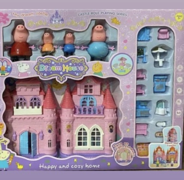 Набор Свинка Пеппа семья в замке Peppa Pig B6N