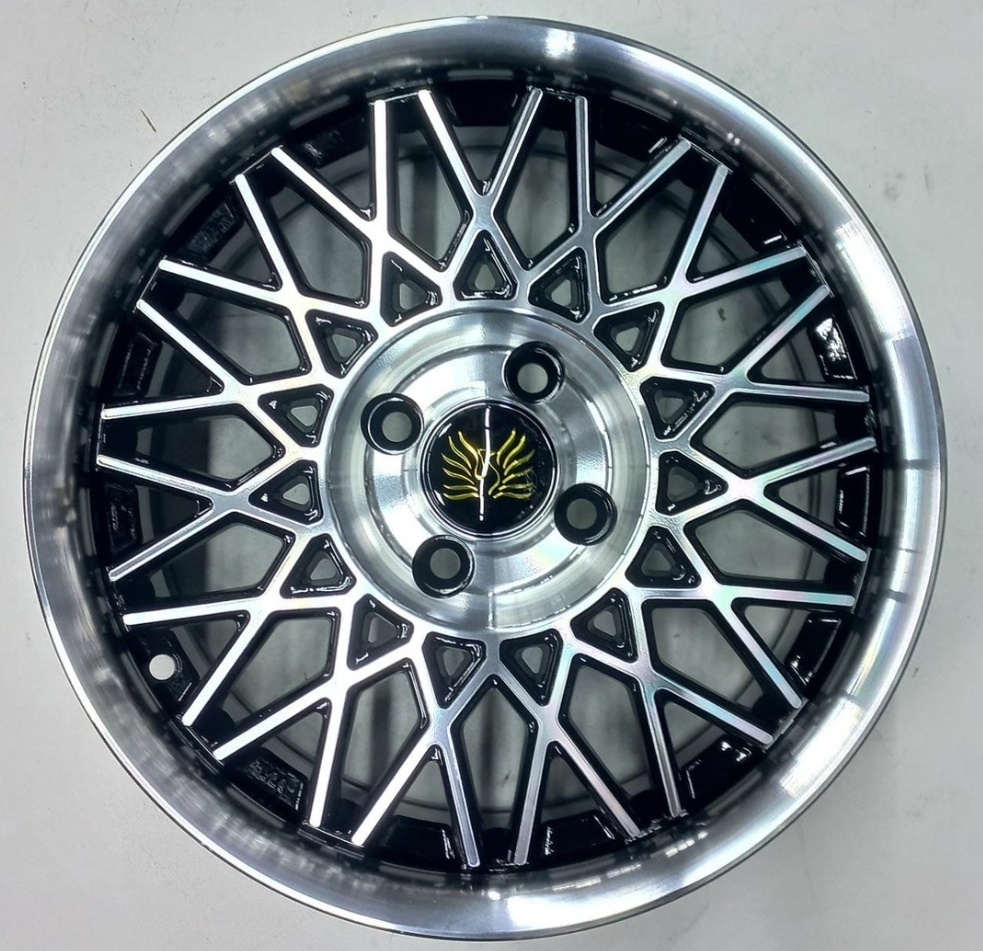 Lenso Eagle 6.5x15/4x100 D67.1 ET35 черный, серебристый
