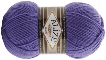 Alize Superlana Klasik 851 фиолетовый 280 м 100 г
