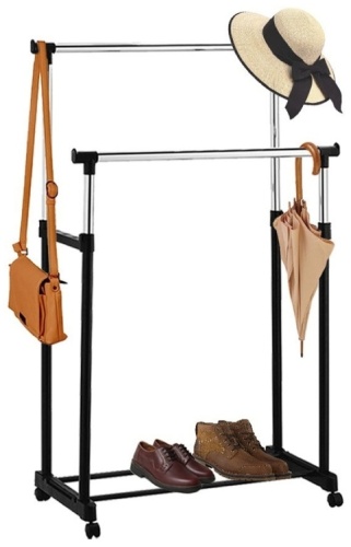 Double Pole Cas металл,пластик, 42x155 см