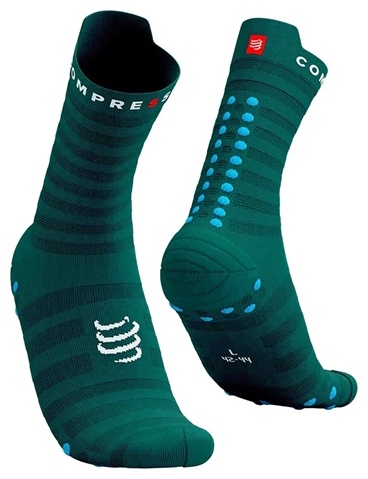 Носки Compressport 1 пара синий, зеленый T1 (35-38)