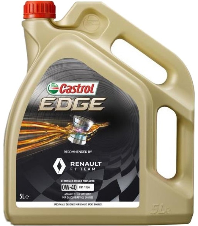Купить Моторное масло синтетическое Castrol EDGE RN 17 RSA 0W-40 5 л в ...