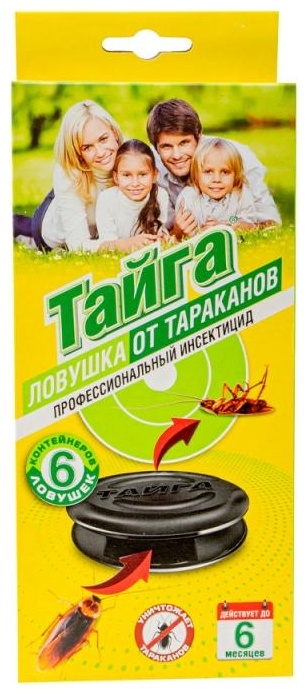 Тайга ловушка Ловушка от тараканов 40 г