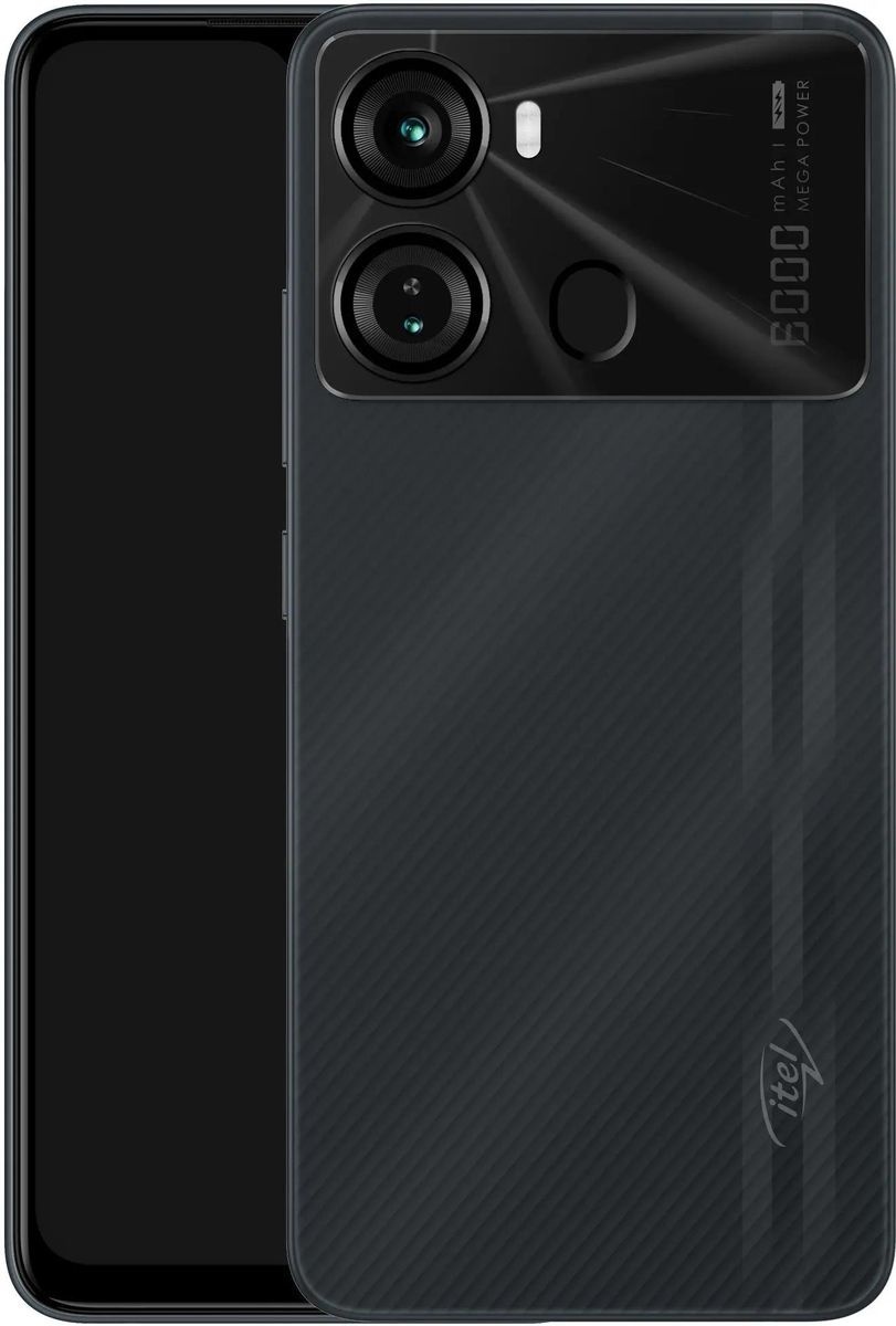 Смартфон Itel P40 4 ГБ/128 ГБ черный