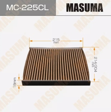 MASUMA салонный фильтр MC-225CL