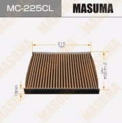 MASUMA салонный фильтр MC-225CL