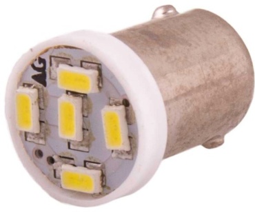 Автолампа Skyway SBA9S5SMD35283014BA9S0510S08201227 светодиодная, 1 шт