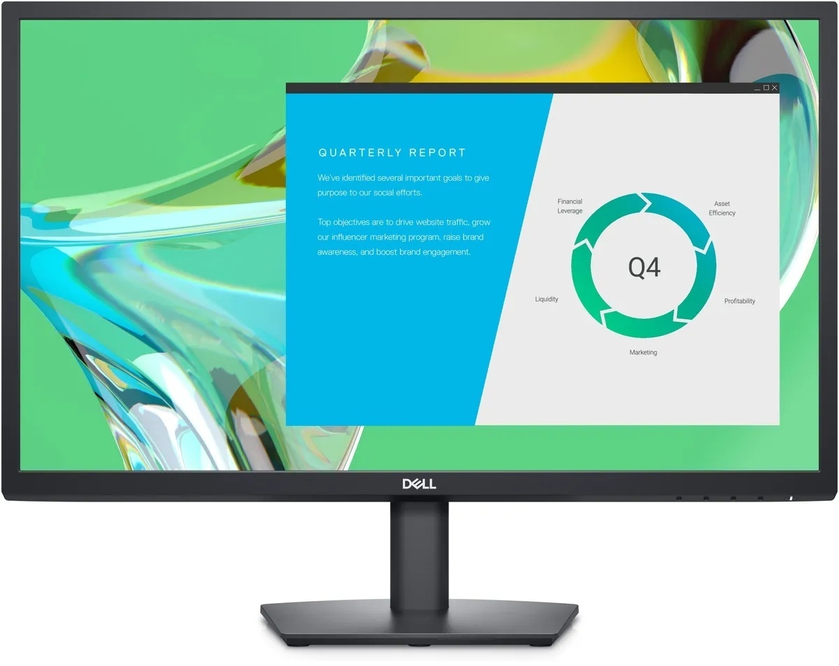 Монитор 23.8" DELL 2422-7678 E2422HN черный