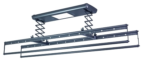 Сушилка потолочная Granhel 34x120x90 см, кол-во уровней: 2, пластик, алюминий
