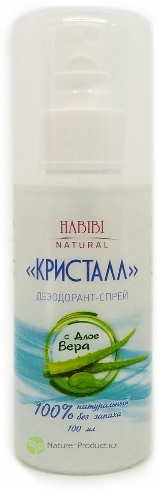 HABIBI Natural Кристалл с алоэ вера дезодорант унисекс 100 мл