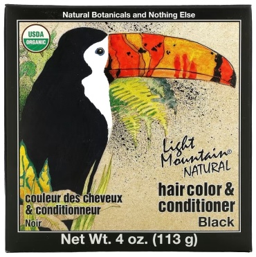 Light Mountain Natural Botanicals black крем-краска 113 мл