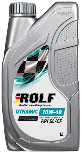 Полусинтетическое Rolf Dynamic 10W-40 1 л