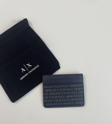 Картхолдер Armani Exchange полиэстер синий