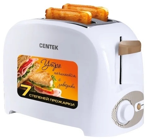Тостер CENTEK CT-1420 белый