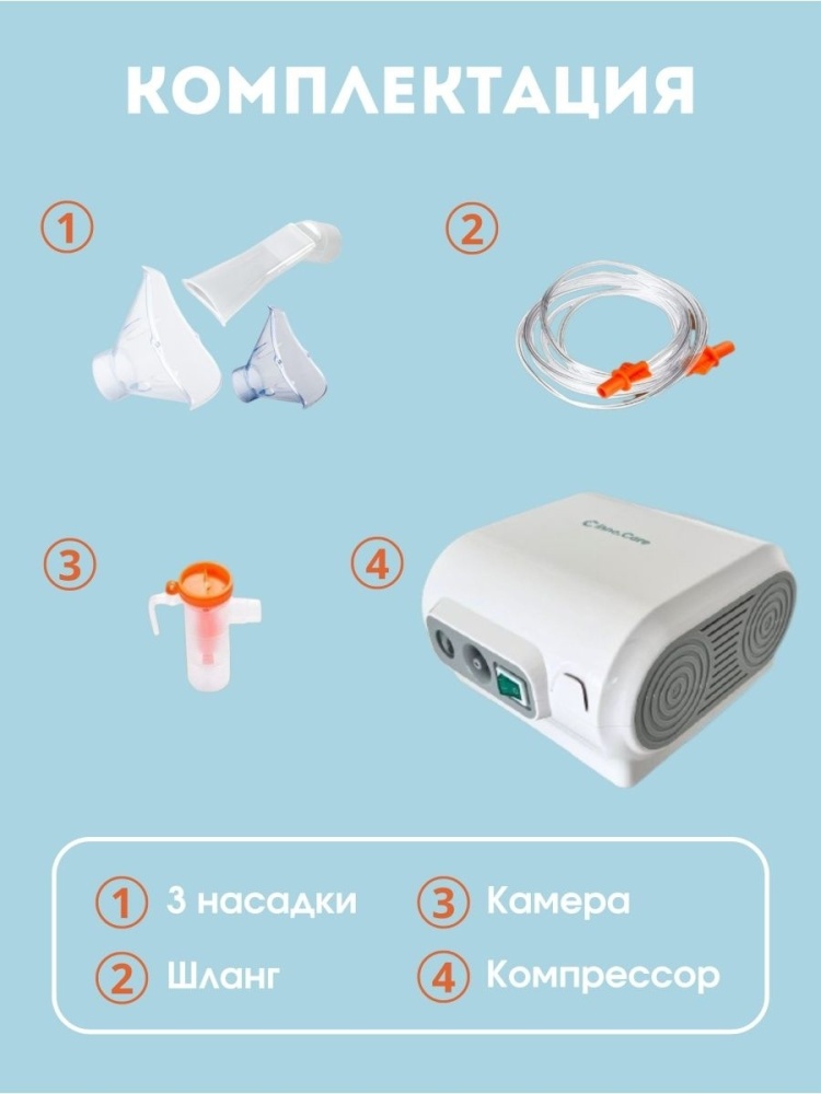Купить Inno.Care Ингалятор небулайзер медицинский для всех возрастов в ...