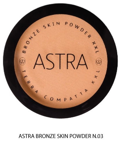 Astra Make-Up Бронзирующая пудра для лица (04 Кирпич) сухая 04 темно-бежевый