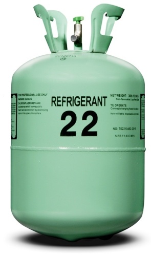 Газовый баллон Фреон R22 стальной 9.5 л