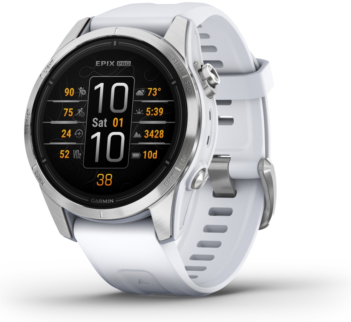 Купить Смарт-часы Garmin Epix Gen 2 Pro серебристый-белый в кредит в ...