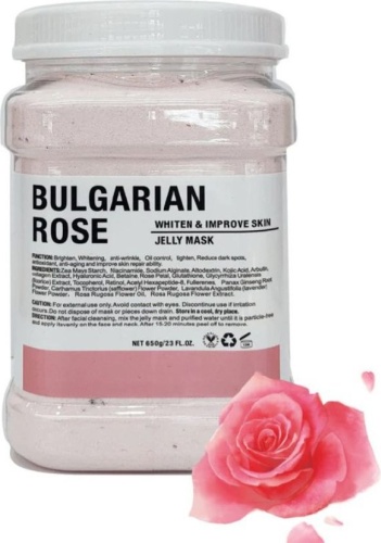 Маска для лица DR Meinaier альгинатная Bulgarian Rose Jelly Mask 650 г