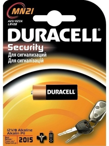 Батарейка A23 Duracell 1 шт