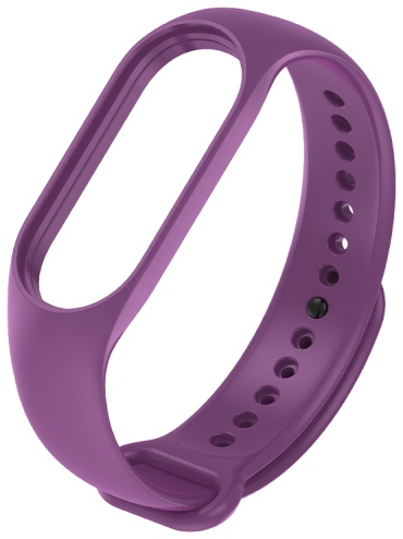 Ремешок MindStore для Xiaomi Mi Band 5, Mi Band 6, Mi Band 7 фиолетовый