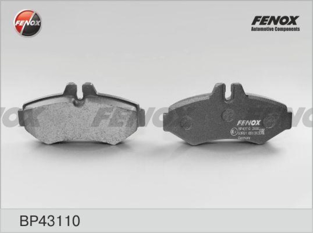 Колодки FENOX задние BP43110 4 шт