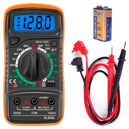ANENG мультиметр dt830l, цифровой