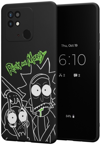 Чехол Mcover для POCO C40, Redmi 10C черный