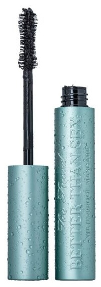 TOO FACED Too Faced Better Than Sex Waterproof Mascara для объема, удлиняющая, подкручивающая черный