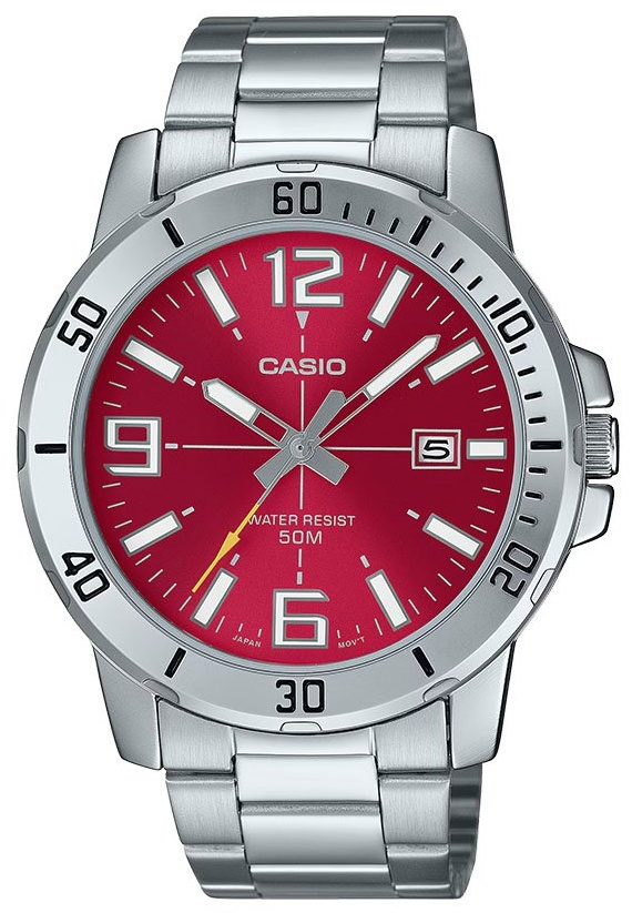 Кварцевые CASIO MTP-VD01D-4BVUDF нержавеющая сталь